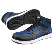 Scarpe antinfortunistiche Puma Frontcourt Blue/Black Mid S3 FO HRO ESD SRC 630070 Scarpe antinfortunistiche Puma Frontcourt Blue/Black Mid S3 FO HRO ESD SRC 630070