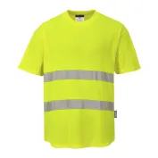 T-shirt da Lavoro Mesh Cotton Comfor Alta Visibilità Portwest C394