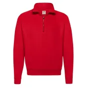 Felpa da Lavoro Fruit of The Loom con Collo a Zip con Fettuccina Classic