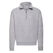 Felpa da Lavoro Fruit of The Loom con Collo a Zip con Fettuccina Classic