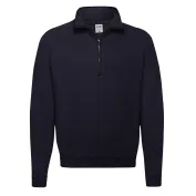 Felpa da Lavoro Fruit of The Loom con Collo a Zip con Fettuccina Classic