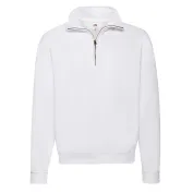 Felpa da Lavoro Fruit of The Loom con Collo a Zip con Fettuccina Classic