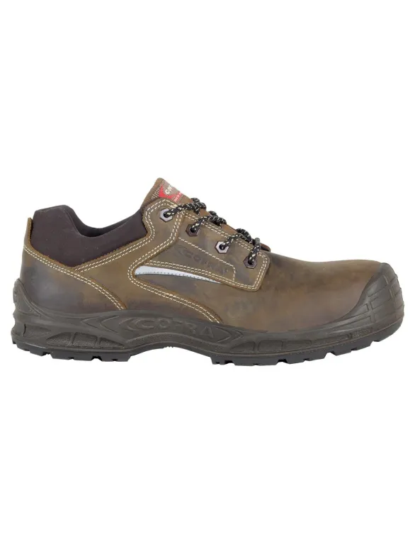 Scarpe antinfortunistiche Cofra Grenoble Brown UK S3 SRC