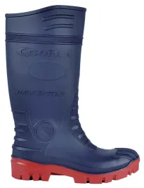 Grafters M9508 Stivali Antinfortunistici Uomo In Pelle, Impermeabili Con Lacci, Puntale E Intersuola In Acciaio, Taglia 46 EU, Norma S3 SRC WP