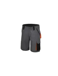 Fuori tutto - Bermuda da lavoro Beta 100% Cotone Elasticizzato 7931G Taglia S colore grigio nero