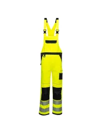 Fuori tutto - Salopette da Lavoro PW3 Alta Visibilita Portwest PW344 taglia L colore giallo nero