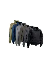 Fuori tutto - Felpa in Pile da Lavoro Cofra Fast V027-0-00 taglia 2XL colore Navy