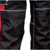 Fuori Tutto - Pettorina Salopette da Lavoro Stretch Elasticizzata Multitasche Cofra Redonda V488-0-02 Taglia 50 antracite-nero-a