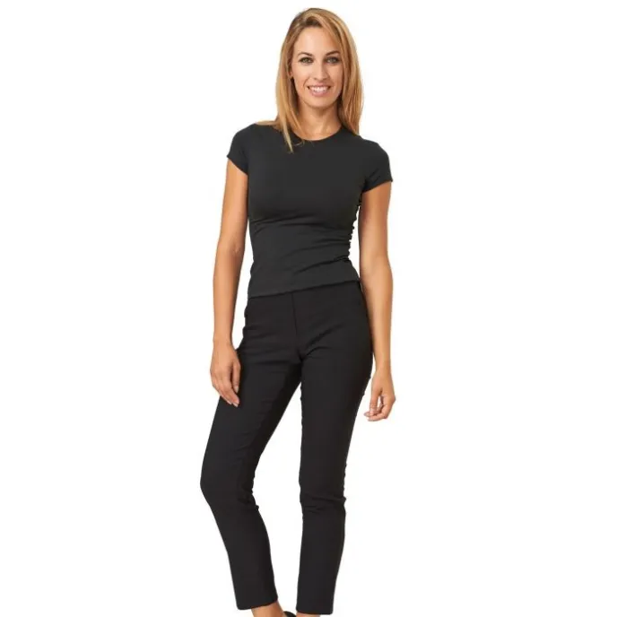 Fuori-tutto - Pantaloni donna traspiranti ed elasticizzati Stefany Beauty Siggi - 63PA0983/00-0753 taglia M colore nero