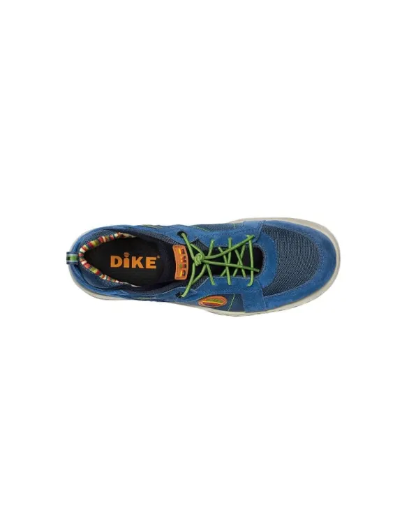 DIKE Primato Progress Scarpe Antinfortunistiche S1P ESD, Antracite Mesh/ Velour, Punta In Fibra Di Carbonio Dike Scarpe Antinfortunistiche