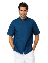 Fuori-tutto - Casacca uomo in cotone Nolan Dr.Blue Siggi - 04CS1343/00-0761 Taglia 46 Colore Blu