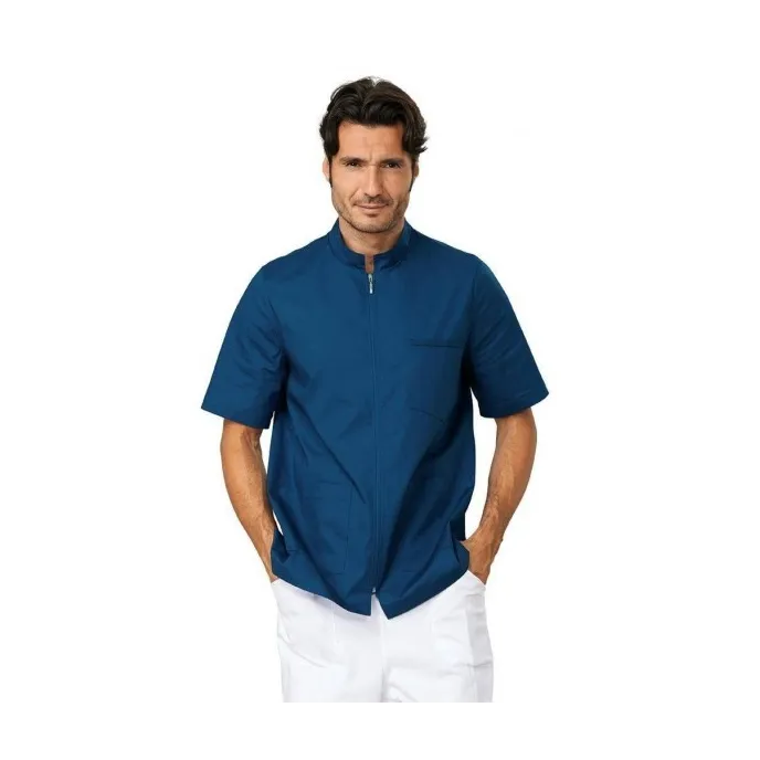 Fuori-tutto - Casacca uomo in cotone Nolan Dr.Blue Siggi - 04CS1343/00-0761 Taglia 46 Colore Blu