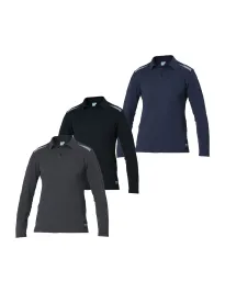 Fuori-tutto - Polo maniche lunghe da Lavoro 100% Cotone Siggi Task 2 23MA0550/00  taglia M colore Blu