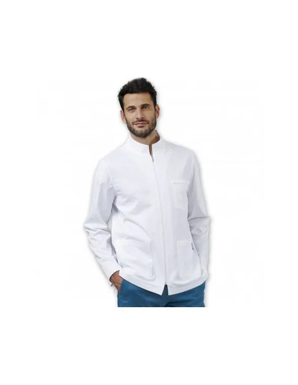 Grembiule Blu, Casacca con Zip per Bambino, per la Scuola