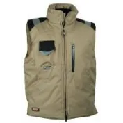 Fuori tutto-Gilet Imbottito da Lavoro Multitasche Cofra Polar V013-0-00 taglia 52 corda nero