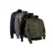 Fuori tutto-Felpa da Lavoro Cofra Hamburg 100% Cotone V104-0-00 taglia 3XL navy