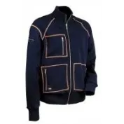 Fuori tutto-Felpa da Lavoro Cofra Hamburg 100% Cotone V104-0-00 taglia 3XL navy