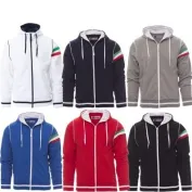 Fuori tutto-Felpa a Zip Intera con Cuciture Rinforzate Nevada - Payper AY 7549 taglia L grigio