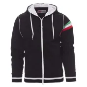 Fuori tutto-Felpa a Zip Intera con Cuciture Rinforzate Nevada - Payper AY 7549 taglia L grigio