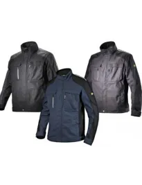 Fuori-Tutto Giacca da lavoro Multipockets Diadora Workwear Jacket Tech 702.173553 colore blu scuro Taglia 2XL