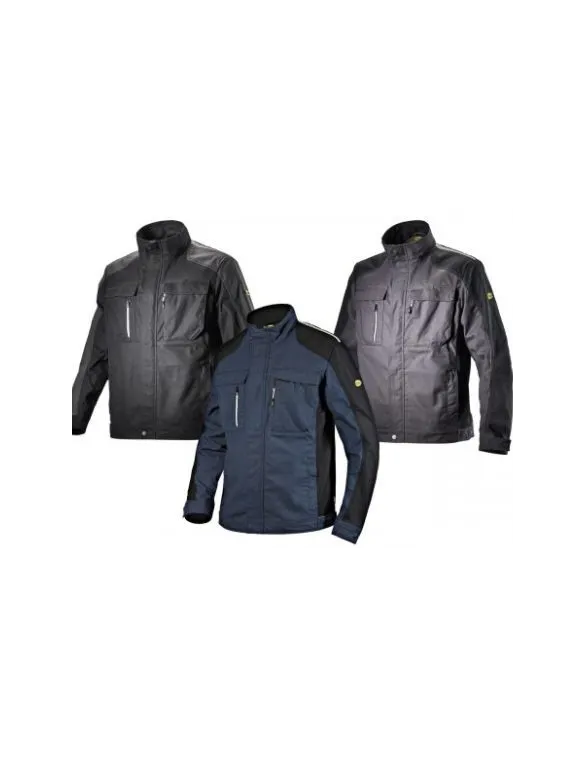 Fuori Tutto Giacca da lavoro Multipockets Diadora Workwear Jacket Tech 702.173553 colore blu scuro Taglia 2XL