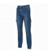 Fuori tutto - Jeans da Lavoro Elasticizzati Multitasche U-Power Tommy EX244 colore guado jeans taglia xl