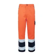 Pantalone invernale da Lavoro Alta Visibilità Multitasche Rossini Hi-Vis A00131