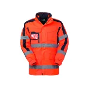 Parka da Lavoro Multitasche Alta Visibilità Rossini Fresnel Hi-Vis HH225 Parka da Lavoro Multitasche Alta Visibilità Rossini Fresnel Hi-Vis HH225