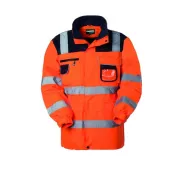 Parka da Lavoro Multitasche Alta Visibilità Rossini Lindos Hi-Vis HH224 Parka da Lavoro Multitasche Alta Visibilità Rossini Lindos Hi-Vis HH224