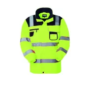 Parka da Lavoro Multitasche Alta Visibilità Rossini Lindos Hi-Vis HH224 Parka da Lavoro Multitasche Alta Visibilità Rossini Lindos Hi-Vis HH224