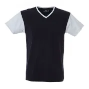 5 Pezzi - T-Shirt collo a V da Lavoro 100% Cotone Bicolore JRC Cadice 989990 5 Pezzi - T-Shirt collo a V da Lavoro 100% Cotone Bicolore JRC Cadice 989990