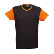 5 Pezzi - T-Shirt collo a V da Lavoro 100% Cotone Bicolore JRC Cadice 989990 5 Pezzi - T-Shirt collo a V da Lavoro 100% Cotone Bicolore JRC Cadice 989990