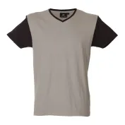 5 Pezzi - T-Shirt collo a V da Lavoro 100% Cotone Bicolore JRC Cadice 989990 5 Pezzi - T-Shirt collo a V da Lavoro 100% Cotone Bicolore JRC Cadice 989990