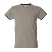 5 Pezzi - T-Shirt collo a V da Lavoro 100% Cotone Bicolore JRC Serbia 992034 5 Pezzi - T-Shirt collo a V da Lavoro 100% Cotone Bicolore JRC Serbia 992034