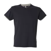 5 Pezzi - T-Shirt collo a V da Lavoro 100% Cotone Bicolore JRC Serbia 992034 5 Pezzi - T-Shirt collo a V da Lavoro 100% Cotone Bicolore JRC Serbia 992034