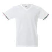 5 Pezzi - T-Shirt collo a V da Lavoro 100% Cotone JRC New Milano 989973 5 Pezzi - T-Shirt collo a V da Lavoro 100% Cotone JRC New Milano 989973