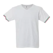 5 Pezzi - T-Shirt collo a V da Lavoro 100% Cotone JRC New Milano 989973 5 Pezzi - T-Shirt collo a V da Lavoro 100% Cotone JRC New Milano 989973