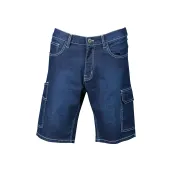 Bermuda in jeans da Lavoro Stretch Multitasche JRC Dakota 993722