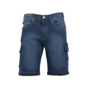 Bermuda in jeans da Lavoro Stretch Multitasche JRC Houston 992782