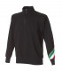 Felpa zip corta da Lavoro 100% Cotone Made in Italy JRC Trento 988263