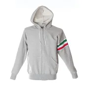 Felpa zip lunga con Cappuccio da Lavoro 100% Cotone Made in Italy JRC Verona 988273 Felpa zip lunga con Cappuccio da Lavoro 100% Cotone Made in Italy JRC Verona 988273