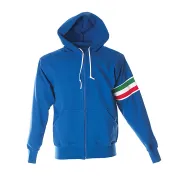 Felpa zip lunga con Cappuccio da Lavoro 100% Cotone Made in Italy JRC Verona 988273 Felpa zip lunga con Cappuccio da Lavoro 100% Cotone Made in Italy JRC Verona 988273