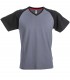 T-Shirt collo a V da Lavoro 100% Cotone JRC Alicante 992561