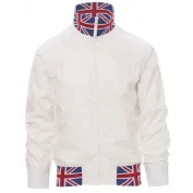 Fuori tutto -Giubbino con Interno Foderato e Colletto ITALIA Nazione United - Payper AY 7265 taglia M blu navy/italia