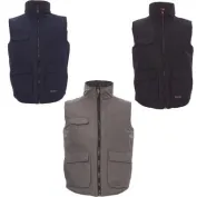 Fuori tutto -Gilet da Lavoro Multitasche con Interno Imbottito Wanted - Payper AY 7140 taglia L blu navy/blu royal Fuori tutto -Gilet da Lavoro Multitasche con Interno Imbottito Wanted - Payper AY 7140 taglia L blu navy/blu royal