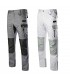 Fuori-Tutto Pantaloni da lavoro Diadora Multitasche Stretch Easywork Light 702.175553 colore grigio scuro Taglia XS