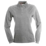 Fuori tutto - Polo a Manica Lunga Florence Donna con Cuciture Stretch in 100% Cotone - Payper AY 7516 taglia XL bianco