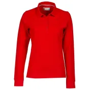 Fuori tutto - Polo a Manica Lunga Florence Donna con Cuciture Stretch in 100% Cotone - Payper AY 7516 taglia XL bianco