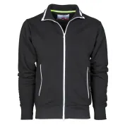 Fuori tutto -Felpa Zip Intera Sydney - Payper AY 7530 taglia L grigio melange/blu navy