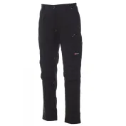 Fuori tutto -Pantalone da lavoro Worker Tech Multitasche Multistagione con Ginocchiere - Payper  AY 7309 taglia 3XL nero/nero